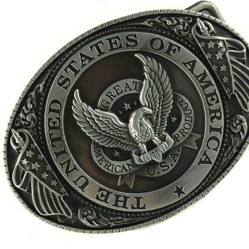 Metal Belt Buckle Metal Oval 