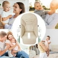 thumbnail image 2 of Suitable For Pouch K06 Baby Dining Chair Cushion PU Leather Cover Cloth Five Point Style Cushion Stuffing for Sofa, 2 of 8