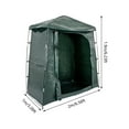thumbnail image 2 of Garden Bicycle Storage Tent Shed Outdoor Waterproof Shelter Bike Cover Reusable, 2 of 12