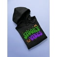 thumbnail image 3 of Spooky Vibes Hoodie Men -Image by Shutterstock, Male Large, 3 of 4