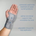 thumbnail image 2 of Swede-O Thermal Vent Carpal Tunnel Wrist Immobilizer Brace, Left - XXLarge, 2 of 7