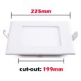 thumbnail image 3 of Panel De Luz Led De Forma Cuadrada Empotrada De 18W Lámpara Blanca Fría Downlight Ac 85-265V Yuarrent HA020331-00, 3 of 4