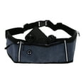 thumbnail image 5 of Unique Bargains 1 Pc Breathable Running Belt Thin Fanny Pack for Sports to Carry Phone Keys Navy Blue, 5 of 6