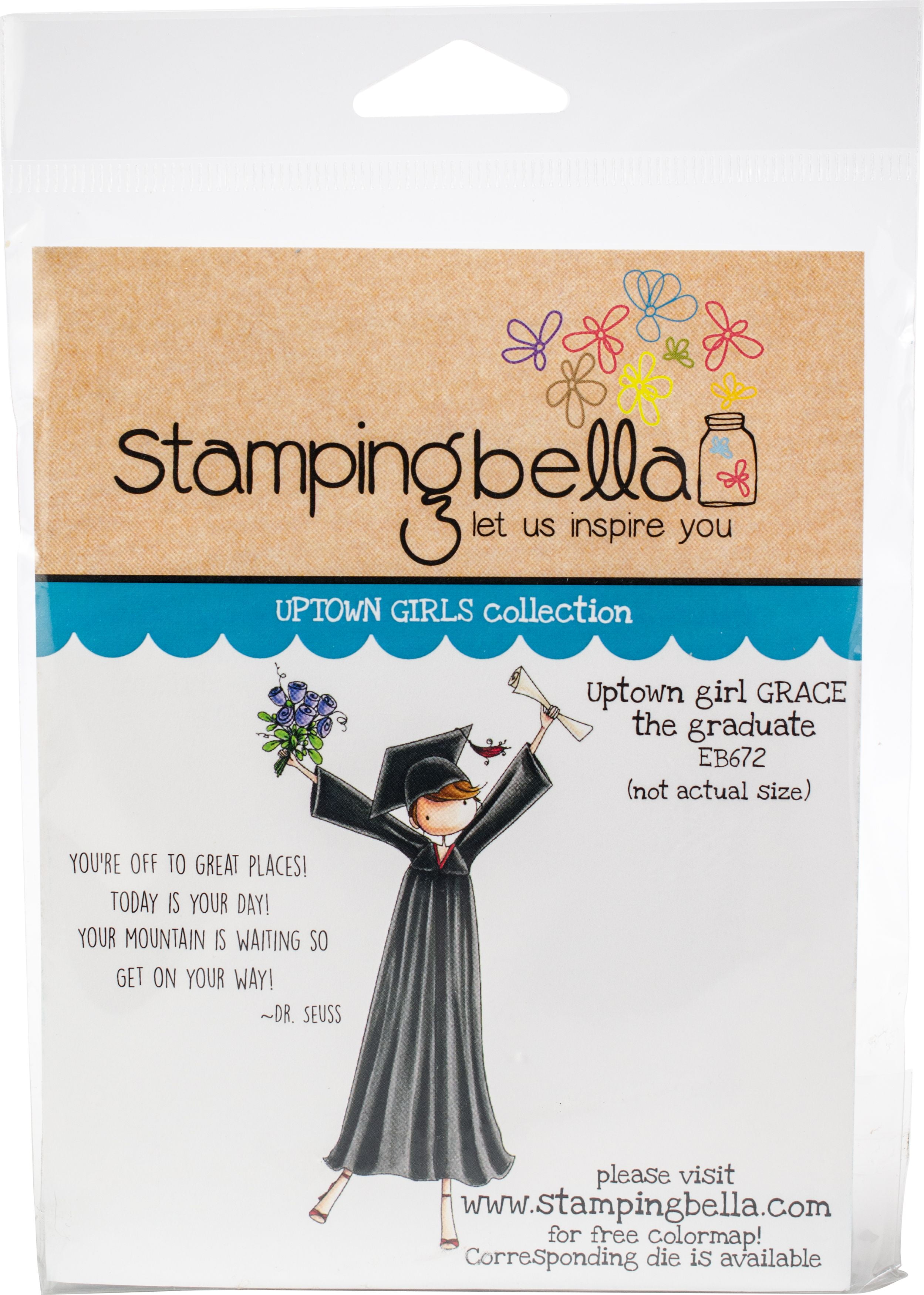 Stamping Bella Cling StampsUptown Girl Grace The Graduate Walmart
