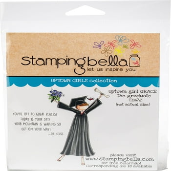Stamping Bella Cling Stamps-Uptown Girl Grace The Graduate