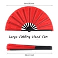 thumbnail image 2 of Paquete de 4 ventiladores de mano plegables Tokocisa para espectáculos de danza, 2 of 6