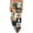 Khaki, variant on Halloween Pajama Pants for Women Cartoon Pumpkin Ghost Sleepwear Wide Leg Pants Puls Size Dance Bottoms