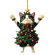 thumbnail image 1 of Xihbxyly Adorno Navideño Acrílico, Diseño de Mascota, Impresión Duradera a Doble Cara, Decoración Festiva para El Hogar y La Oficina, Fácil de Colgar, Ideal para Familiares y Compañeros, Tamaño de 3., 1 of 7
