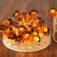 thumbnail image 4 of Cadena de luces KaisNova 3D con forma de bellota para decoración otoñal de 10 pies y 30 LED, 4 of 7
