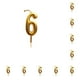 thumbnail image 1 of Accesorios de pasteles Billuyoard Decoración de bodas Oro seis 10piezas, 1 of 6