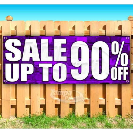 Sale Up To 90% Off 13 oz Vinyl Banner With Metal Grommets