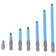 thumbnail image 5 of Juego de 7 Puntas de Destornillador Sincero PH2 Magnético Azul para Mantenimiento Mecánico de Automóviles, 5 of 9
