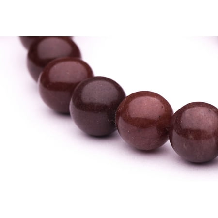 Mookaite Round Beads (Round - Shaped Mookite Beads Semi Precious Gemstones Size: 12x12mm Crystal Energy Stone Healing Power for Jewelry)