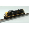 Bachmann Industries Alco RS-3 DCC Sound Value Equipped HO Scale #932 Diesel Erie Locomotive, Black and Yellow