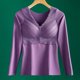 thumbnail image 1 of Ropa interior térmica para mujer, de invierno, autocalentable, cálida y sin costuras, de forro polar, resistente al frío., 1 of 7