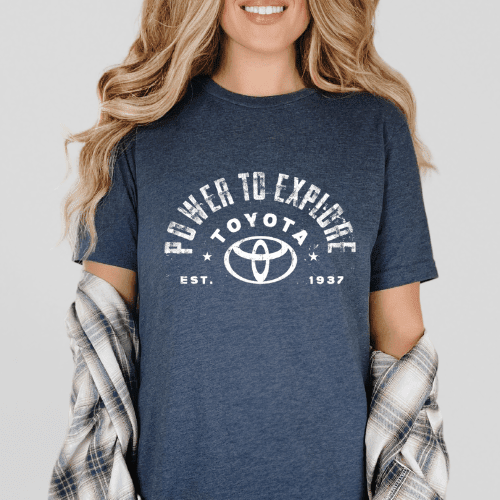 Toyota T-shirt-Power to Explore Off Road Adventures