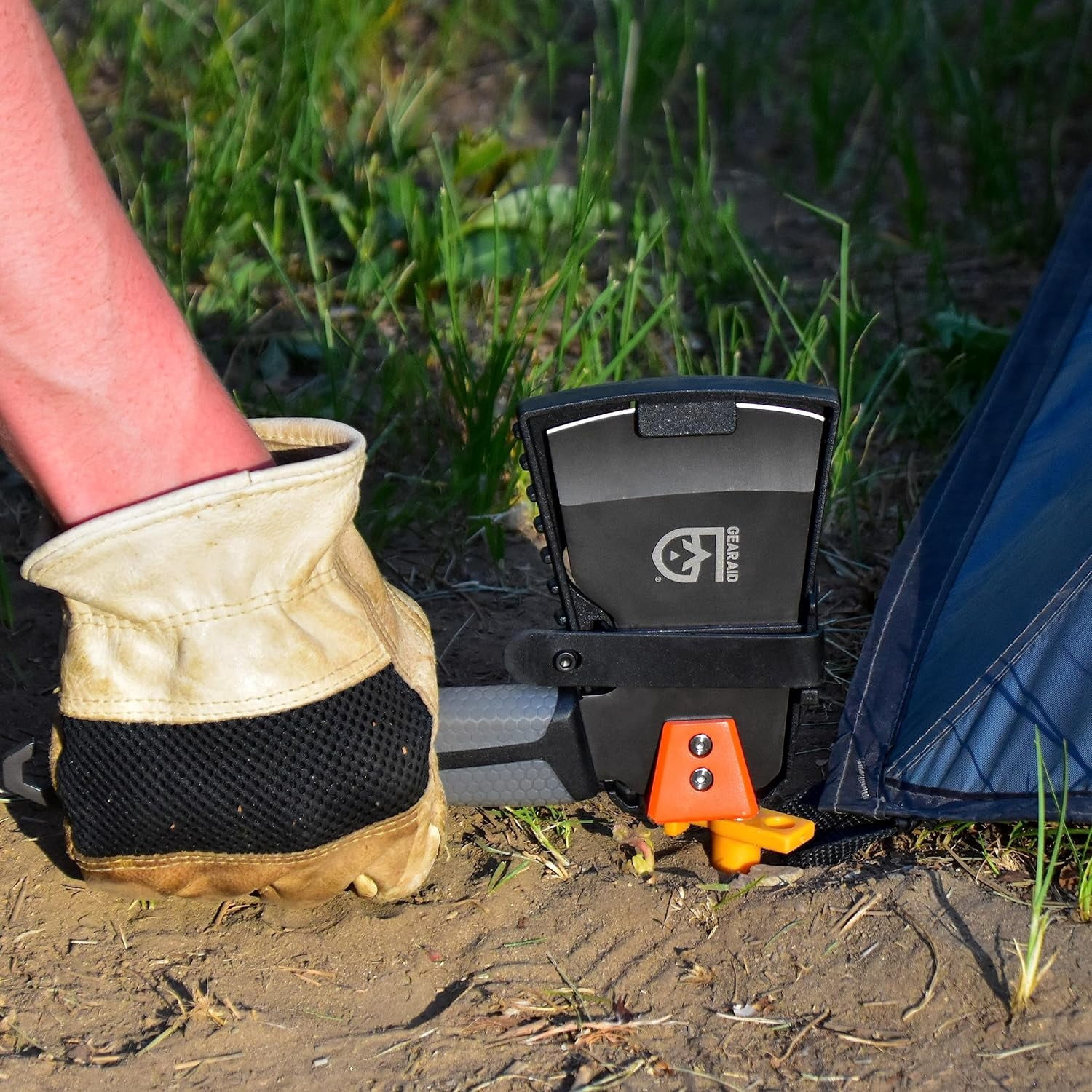 Balta Camp Hatchet: Versatile Fire Tool with Safety Cover, Hammer, Kindling Cutter, and Tent Stake Puller for Outdoor Camping
