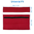 thumbnail image 4 of Unique Bargains 2 Pcs Universal Red Seat Belt Cover Shoulder Pad Strap Protector Red for Car SUV Truck Polyester, 4 of 7