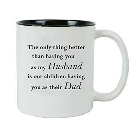 Things To Get My Dad For Christmas Only thing better than having you as my dad is my children having you as their grandpa Ceramic Coffee Mug with Gift Box - Great for Father's Day, Birthday, or Christmas Gift for Dad, Grandpa ()