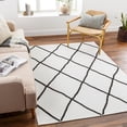 thumbnail image 2 of Lyna Taupe 2' x 3' Machine Washable Area Rug, 2 of 2