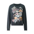 thumbnail image 1 of TRKIYQC, sudaderas salvajes a la moda para mujer, estampado de letras de setas, cuello redondo, jerséis de chica caliente, Tops de manga larga para primavera y otoño, ropa de calle TRKIYQC moda, 1 of 9