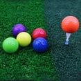 thumbnail image 2 of Pelota de golf de colores variados, pelotas de golf para campo de prácticas, pelota de práctica de golf (seis colores), 2 of 5