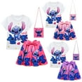 thumbnail image 4 of Children's Suit Girl's Short-sleeved Pleated Skirt Bag Four-piece Set, 4 of 4