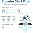 thumbnail image 3 of Waterdrop G3 Reverse Osmosis System, 8 Stage Tankless Reverse Osmosis Water Filter, NSF/ANSI Certified, Under Sink RO System, 2:1 Pure to Drain, Smart LED Faucet,with WD-G3-N1CF, 3 of 16