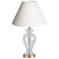 thumbnail image 4 of Simplee Adesso White Fabric Uno Lamp Shade, 10"H x 15"D, Transitional Style, Adult Office, Dorm Room, 4 of 6