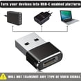 thumbnail image 2 of 2pcs High-Speed USB C 3.1 Type C To USB 3.0 Adapter - Fast Charging & Data Sync For Mobile Phones, 2 of 5