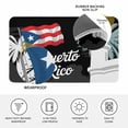 thumbnail image 4 of Puerto Rico Flag Doormat Outdoor Entrance 24"x36", Modern Art Palm Tree American Flags Absorb Moisture Dirt Door Mats, Non-Slip Rubber Backing Floor Mats Indoor, Low-Profile Front Door Rugs, 4 of 9