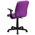 thumbnail image 5 of Scranton & Co Contemporary Vinyl Swivel Office Chair in Purple, 5 of 9