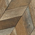 thumbnail image 4 of Ekena Millwork 11 7/8"W x 11 7/8"H x 3/8"P Chevron Boat Wood Mosaic Wall Tile, Natural Finish, 4 of 10