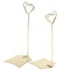 thumbnail image 4 of Table Number Holder, Place Card Holder Table Picture Stands Table Cardholder 6 X 2.4 X 1.9inch Portable Multipurpose  For Home For Wedding For Party For Office ANGGREK Oro, 4 of 8
