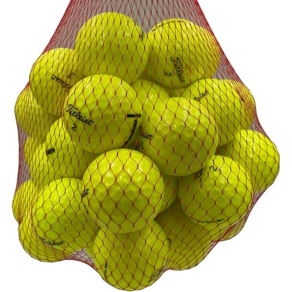 Golf Ball Planet - Tour Soft Yellow Recycled Golf Balls for Titleist 3A / Good (50 Pack)