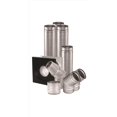 thumbnail image 2 of Kit de tubos de ventilación DuraVent de aluminio horizontal de 4 pulgadas para interiores, 2 of 2