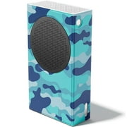 Wraps for Xbox Series S Console, Custom X-Box Series S Cover Skin, Magnetic Protective Case for Easy Installation,Full Protection -Blue Camo
