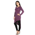 thumbnail image 2 of Women's Extra Long Diagonal Sweep Tunic, 2 of 3