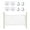 White, variant on Home Kitchen Fruit Hanging Basket Wind Rope Hand-woven Vegetable And Fruit Net Pocket