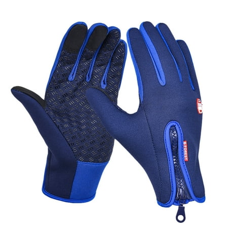 AngelCity Winter Warm Bike Gloves, Windproof Outdoor Sport Cycling Full Finger