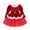 Red, variant on Santa Outfit Baby Long Sleeve Girls Santa Christmas Dress Party Dress Baby Girl Christmas Outfit 3-4 Years