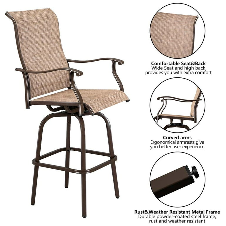 Extra tall discount wicker bar stools