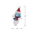 thumbnail image 5 of Kurt S. Adler 9" Ugly Cuties "Stan" the Alien Plush Animal Christmas Ornament - Blue/White, 5 of 5