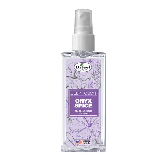Deep Touch Body Mist Spray - Onyx Spice 3 oz.