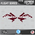 thumbnail image 4 of Kalair GFX Graphics Kit for Honda CRF250X ENDURO (2004-2007) Flight Series, 4 of 5