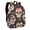 Black, variant on Sugar Skull Day Of The Dead Halloween Backpack for Men Women Large Capacity Laptop Backpack Casual Daypack for Work Travel