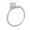 Chrome, variant on Moen Y5785 Arlys 6-5/16" Wall Mounted Towel Ring - Chrome