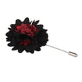 thumbnail image 4 of Lazos Pin Boutonniere Broche de Flores Hecho de Joyería Decorativa para Hombres Salvador  Tie Pin de la solapa, 4 of 9