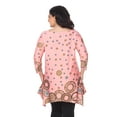 thumbnail image 4 of White Mark Women's 3/4 Sleeve Erie Tunic Top, 4 of 5