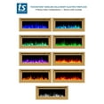 thumbnail image 2 of The Sideline Deluxe Gold 60 Inch 86276 Recessed Smart Electric Fireplace, 2 of 12